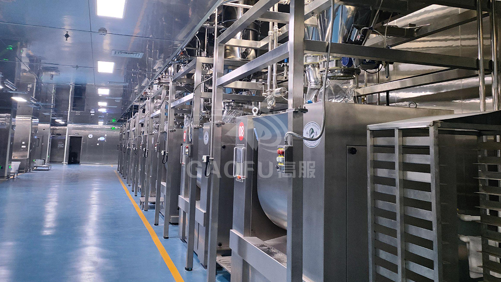 食品生產(chǎn)線供料配料系統(tǒng)